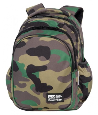 CoolPack Plecak dziecięcy szkolny, klasa 0-3, JERRY Camo Classic