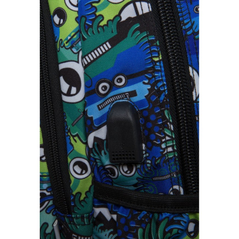 CoolPack Plecak szkolny, klasa 3-8, STRIKE L Wiggly Eyes Blue CoolPack Plecak szkolny, klasa 3-8, STRIKE L Wiggly Eyes Blue