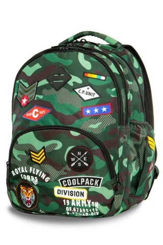 CoolPack Plecak młodzieżowy Bentley Camo Green