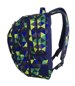 CoolPack Plecak młodzieżowy 2w1 Combo Prism Illusion, 5 przegródek