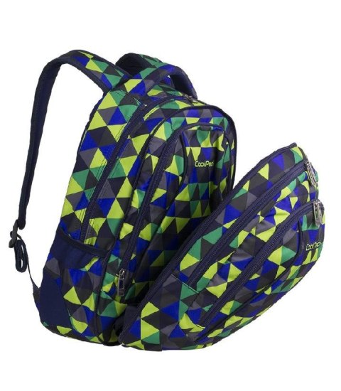 CoolPack Plecak młodzieżowy 2w1 Combo Prism Illusion, 5 przegródek CoolPack Plecak młodzieżowy 2w1 Combo Prism Illusion, 5 przegródek