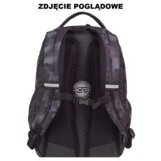 CoolPack Plecak młodzieżowy, klasa 6+, Smash PALM LEAVES szary w liście , 3przegrody