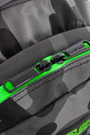 CoolPack Plecak młodzieżowy, klasa 4-6, DISCOVERY Camo Green Neon