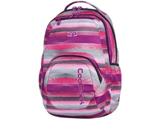 CoolPack Plecak młodzieżowy szkolny, klasa 6+, Smash Purple Twist 3 przegrody