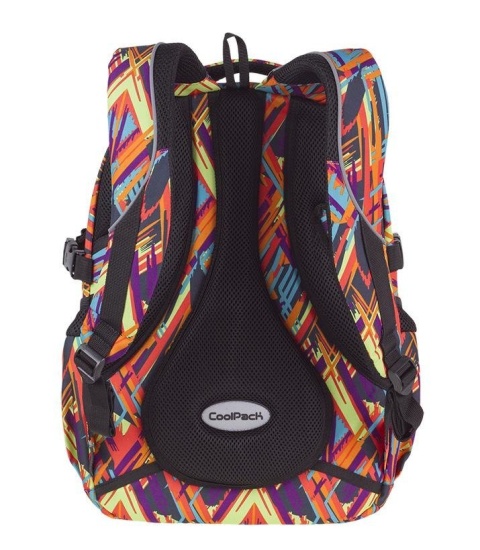 CoolPack Plecak młodzieżowy, klasa 4-8, Factor Color Vibes, 4 przegrody