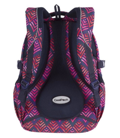 CoolPack Plecak młodzieżowy, klasa 4-8, Factor Hawaii Pink, 4 przegrody