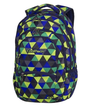 CoolPack Plecak młodzieżowy szkolny, klasa 4-6, Collage Prism Illusion, 4 przegrody