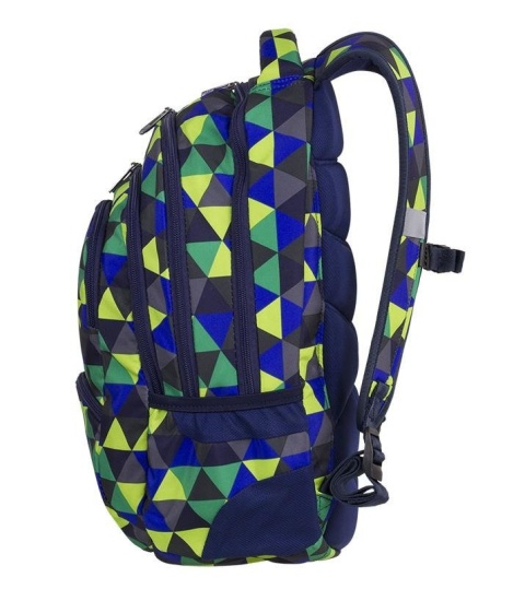 CoolPack Plecak młodzieżowy szkolny, klasa 4-6, Collage Prism Illusion, 4 przegrody