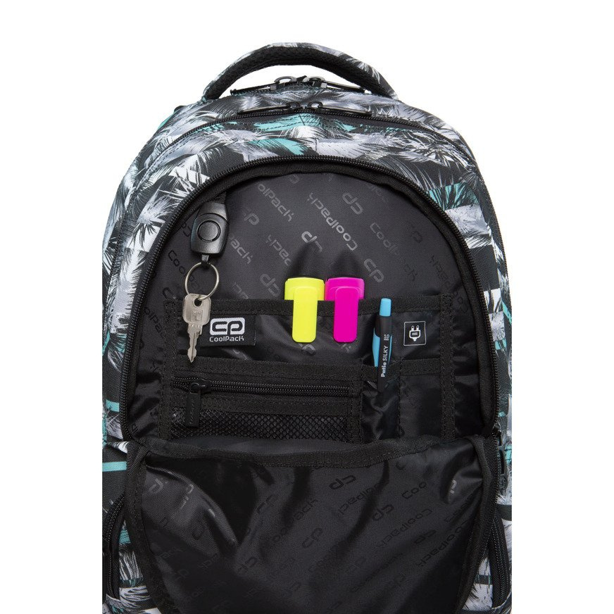 CoolPack Plecak szkolny Spiner Palm Trees Mint CoolPack Plecak szkolny Spiner Palm Trees Mint