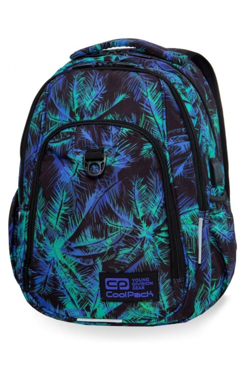 CoolPack Plecak szkolny, klasa 3-8, STRIKE L Palms Tangle