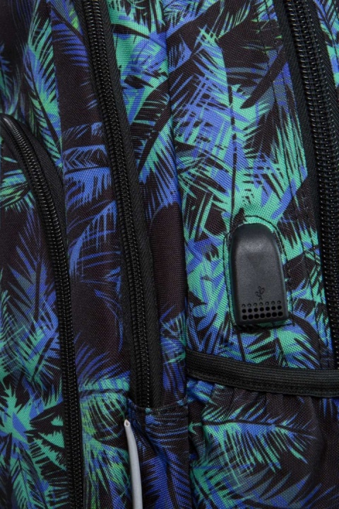 CoolPack Plecak szkolny, klasa 3-8, STRIKE L Palms Tangle