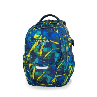 CoolPack Plecak szkolny, klasa 4-8, Factor Abstract Yellow