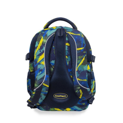 CoolPack Plecak szkolny, klasa 4-8, Factor Abstract Yellow