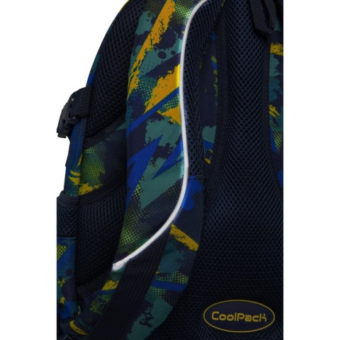 CoolPack Plecak szkolny, klasa 4-8, Factor Abstract Yellow