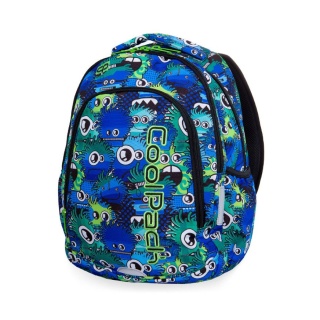 CoolPack Plecak szkolny, Prime Wiggly Eyes Blue
