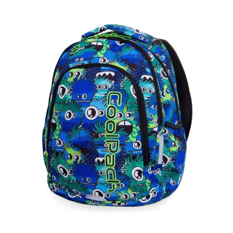 CoolPack Plecak szkolny, Prime Wiggly Eyes Blue