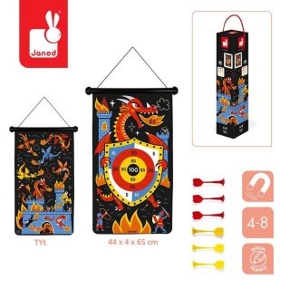 Magnetyczna gra w rzutki Smoki Janod