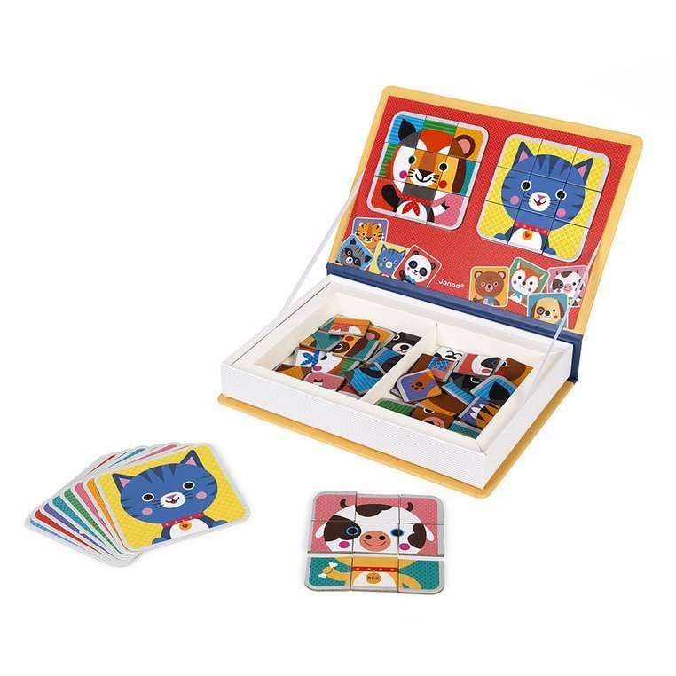 Janod Magnetyczna układanka Puzzle Zwierzątka Janod Magnetyczna układanka Puzzle Zwierzątka