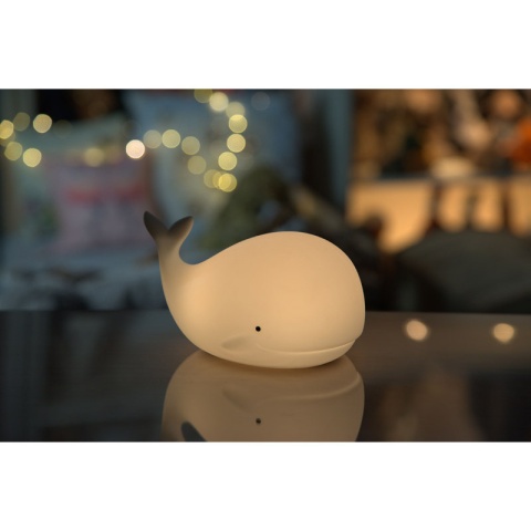 Rabbit&Friends Lampka Wieloryb z pilotem