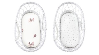 SLEEPEE Prześcieradło do gondoli We care 2-pak Jungle Bird/Szare Kropki