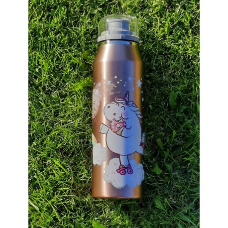 ALFI Bidon termiczny dla dzieci isoBottle 0,5l, Jednorożec ALFI Bidon termiczny dla dzieci isoBottle 0,5l, Jednorożec