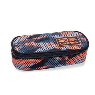 CoolPack Piórnik CAMPUS Camo Mesh Orange