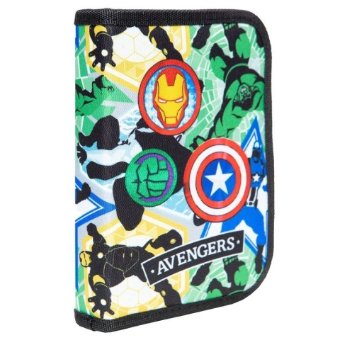 CoolPack Piórnik szkolny Clipper Avengers Badges