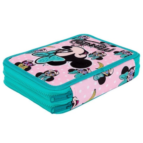 CoolPack Piórnik szkolny podwójny z wyposażeniem Jumper XL Minnie Mouse Pink