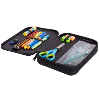 CoolPack Piórnik szkolny podwójny z wyposażeniem Jumper XL Infragreen