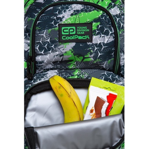 CoolPack Plecak szkolny Spiner Termic Triogreen