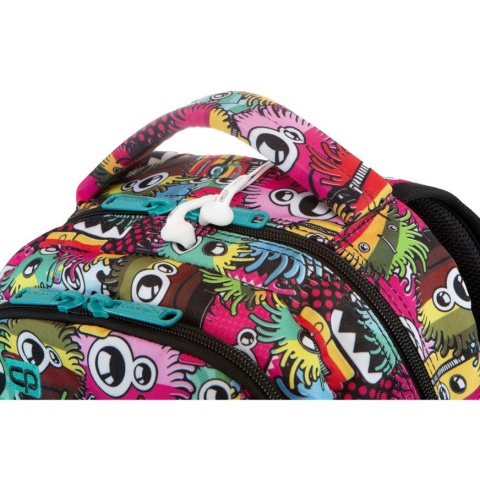CoolPack Plecak szkolny Strike S Wiggly Eyes Pink