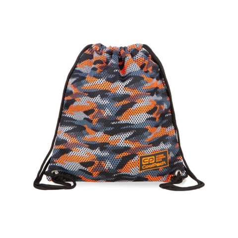 CoolPack Worek sportowy Sprint Line Camo Mesh Orange