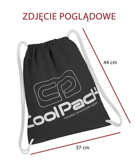 CoolPack Worek sportowy Sprint Camo Mesh Blue