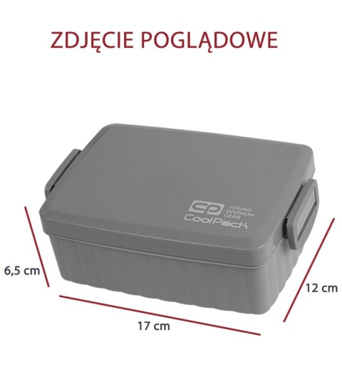 CoolPack Śniadaniówka Lunchbox Snack Blue
