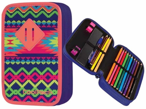Coolpack Piórnik szkolny z wyposażeniem Jumper Boho Electra