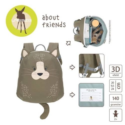 LASSIG Plecak mini About Friends Kot