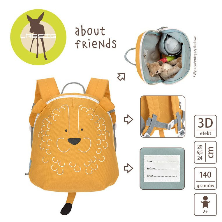 LASSIG Plecak mini About Friends Lew LASSIG Plecak mini About Friends Lew
