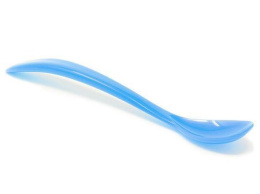 Poupy - Łyżeczka z Plastiku, Niebieska, 4m+