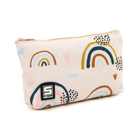 SHELLBAG Piórnik/kosmetyczka rainbow meadow