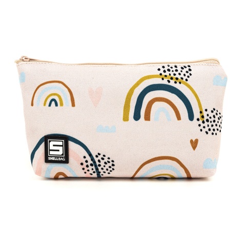 SHELLBAG Piórnik/kosmetyczka rainbow meadow