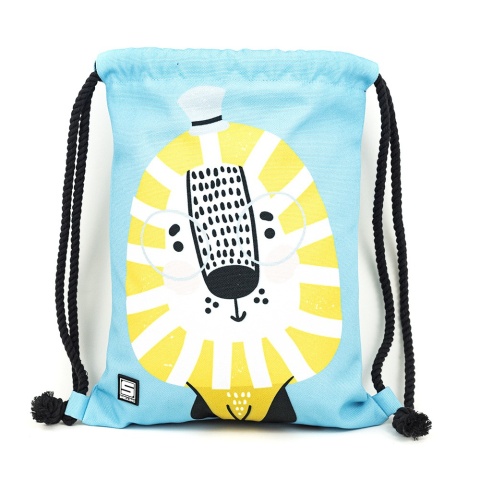SHELLBAG Worek plecak mini z lwem