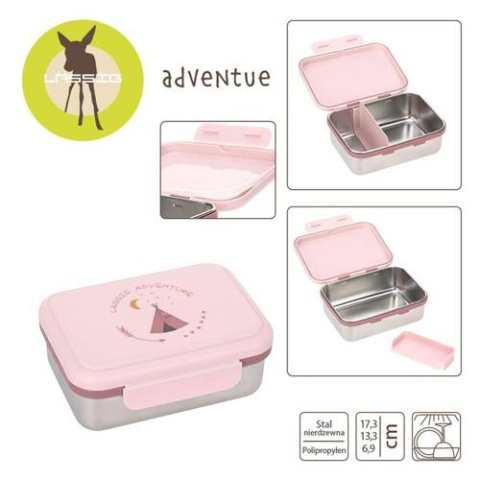Lassig Lunchbox ze stali nierdzewnej Adventure Tipi Lassig Lunchbox ze stali nierdzewnej Adventure Tipi