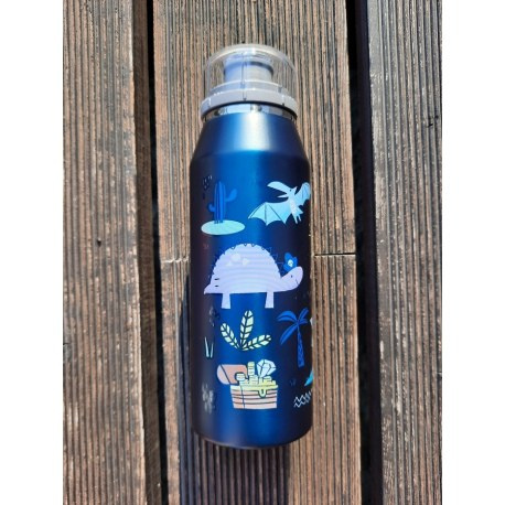 ALFI Bidon termiczny dla dzieci isoBottle 0,35l, zwariowane dinozaury ALFI Bidon termiczny dla dzieci isoBottle 0,35l, zwariowane dinozaury