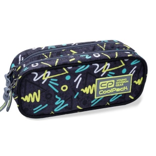 CoolPack Piórnik Szkolny dwukomorowy Clever Sketch