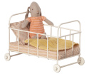 Micro różowe łóżeczko Maileg - Cot bed