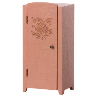 MAILEG Miniature closet - Dusty Rose, Miniaturowa szafa Dusty Rose