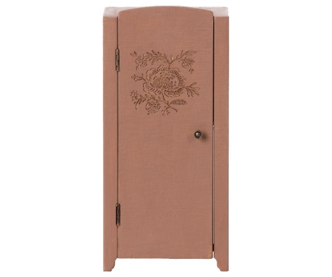 MAILEG Miniature closet - Dusty Rose, Miniaturowa szafa Dusty Rose