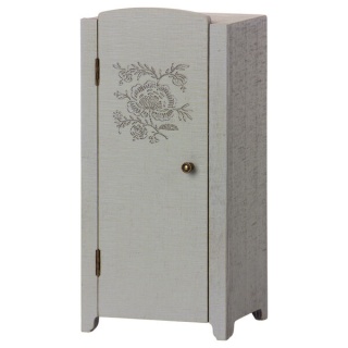 MAILEG Miniature closet - Grey/mint, Miniaturowa szafa szara/miętowa