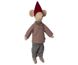 MAILEG Myszka - Christmas mouse, Medium - Boy