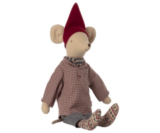 MAILEG Myszka - Christmas mouse, Medium - Boy